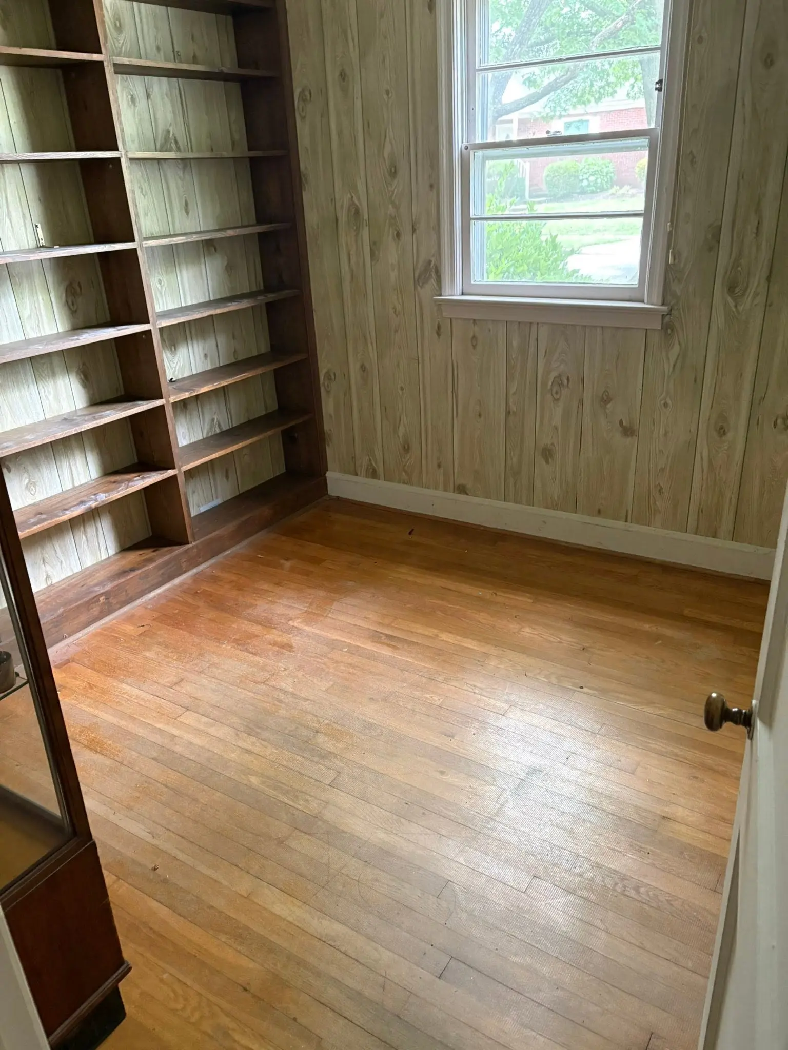 Room after house cleanout